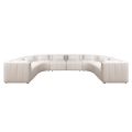 Essen Lounge Suite – Ivoire Chenille-view1