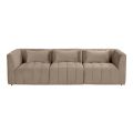 Essen Three Seat Sofa – Taupe-view1