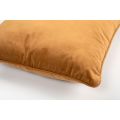 Coussin Carré en velour - Gingembre-view3