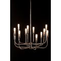 Gracia Suspension en chrome à 12 lampes-view2