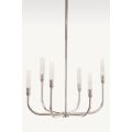 (ID:37263) L-189 - Gracia Six Light Pendant Chrome-view1