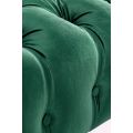 Grosvenor Two Seat Sofa - Bottle Green - Brushed Brass-view6