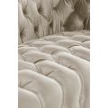Grosvenor 2-Sitzer Sofa - Taupe - Silber-view7
