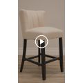 Hatfield Set de 2 tabourets de comptoir - Calico-view7
