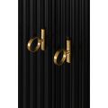 Heidi Black Wardrobe Brass/Silver -view6