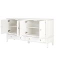 Heidi Dressoir Wit - Messing/Zilver-view4