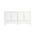 Heidi Dressoir Wit - Messing/Zilver-view5