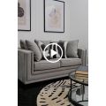 Holburn two Seat Sofa  – Dove Grey-view3