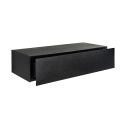 Inga Console flottante en chêne - Noir-view2