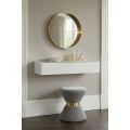 (ID:37471) INGA WHITE GLASS CONSOLE TOUGHENED-view1