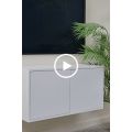 Inga Hänge-Sideboard/Paar – Weiß-view8