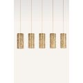Moray Lámpara Colgante con Cinco Luces Latón-view1