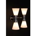 Camille Lampe murale double en argent-view3