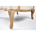 Le Brun Limed Oak French Armchair-view5
