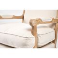 Le Brun Limed Oak French Armchair-view3