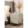 Lexington Pebble Grey Bedside Table-view2