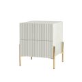 Lexington Pebble Grey Bedside Table-view1