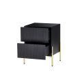 Lexington Table de chevet - Noir-view3