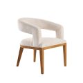 Ophelia Chestnut XL Dining Table and 10 Madison Light Taupe Dining Chairs-view4