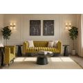 Metz Two Seat Sofa - Olive-view2