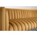Metz Three Seater Sofa - Camel-view5