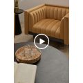 Metz Armchair - Camel-view3