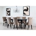 Antoinette Taupe Dining Chair-view2