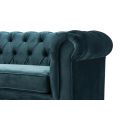 Monty 3-Sitzer Sofa - Pfauenblau-view7