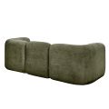Munich Three Seat Sofa - Forest Green-view3