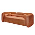 Munich Three Seat Sofa - Terracotta-view2