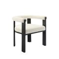 Nyx Dining Chair – Ivory Chenille-view1
