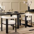 Nyx Dining Chair – Ivory Chenille-view2