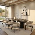 Ophelia Black XL Dining Table-view2