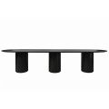 Ophelia Black XL Dining Table-view1