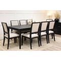 Oriel Dining Table and 8 Oriel Dining Chairs -view1