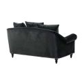 Portman Two Seat Sofa - Black-view4