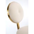 Ravello Bar Stool - Brass - Chalk-view7