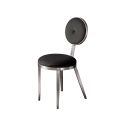 Ravello Esszimmerstuhl  -  Silber - Schwarz -view1