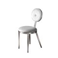Ravello Esszimmerstuhl - Silber - Silber-view1
