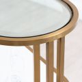 Aria Table d'appoint en laiton-view5