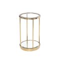 Rippon Table d’appoint ronde en laiton-view3