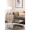 Rippon Table basse ronde en argent-view2
