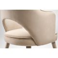 Rossini Carver Stuhl Taupe-view6