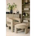 Santini Fauteuil - Taupe-view3