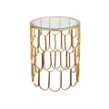 Pino Brass Side Table -view1