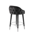 Sophia Taburete de mostrador - Negro - Tapas de Plata-view2