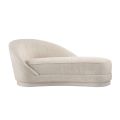 Selini Chaise Longue Licht Taupe Chenille-view4