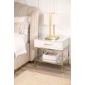 (ID:37359) Trio WHITE Bedside Table TR-21 -view2