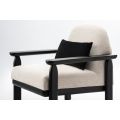 Waldo Armsessel – Helltaupe-farbenes Chenille-view3