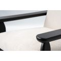 Waldo Armsessel – Helltaupe-farbenes Chenille-view9